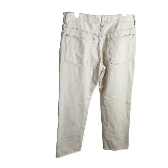 Madewell $148 Womens The Dean Easy Straight Jean VIntage Canvas Size 30 NU051 - Picture 9 of 9